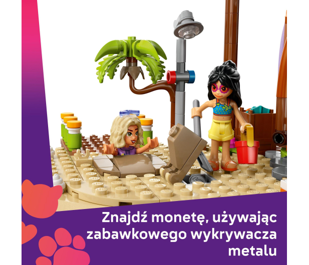 LEGO Friends 42673 Rodzinne wakacje na plaży - 1331632 - zdjęcie 5